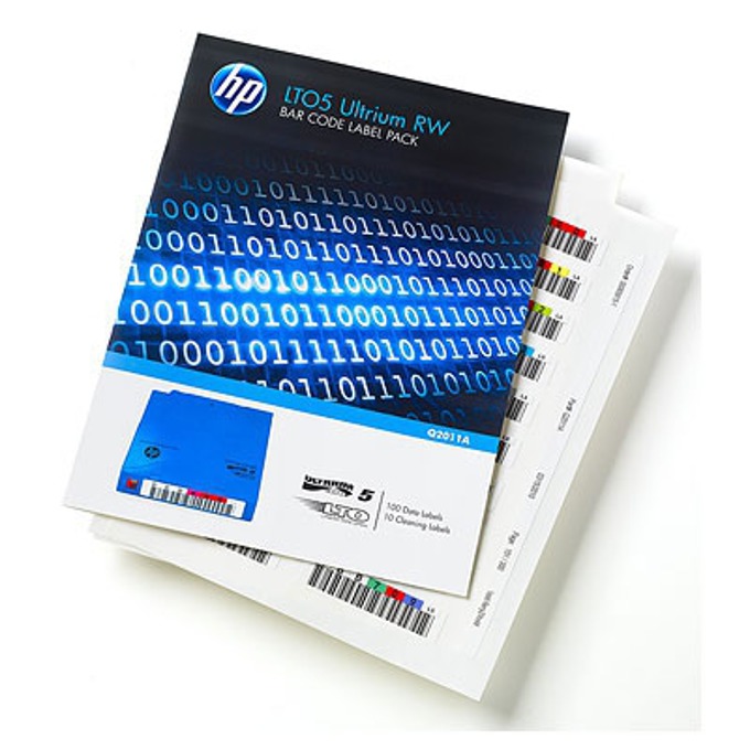 Хартия HP LTO5 Ultrium RW Automation Bar Code Labels (110 pack)