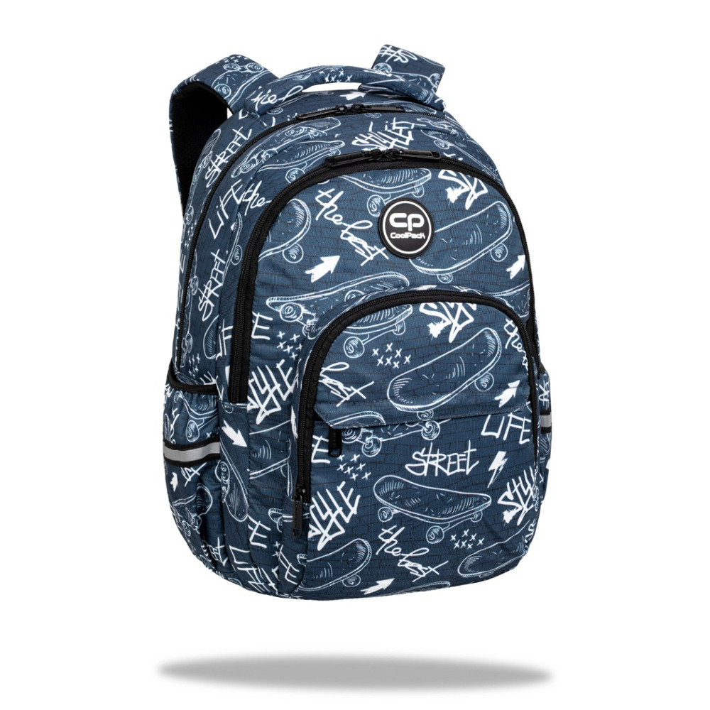 Ученическа раница CoolPack Basic Plus Street life
