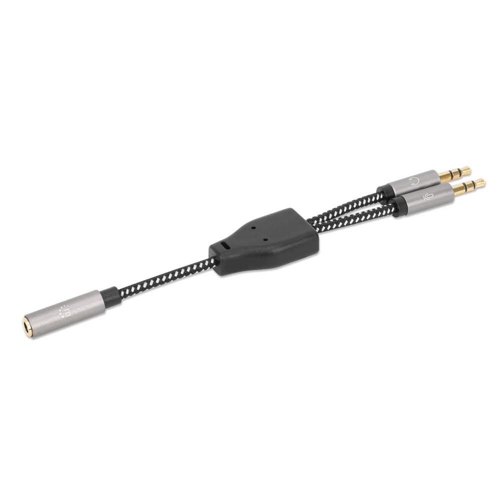Кабел Manhattan Aux Y-Splitter 356121