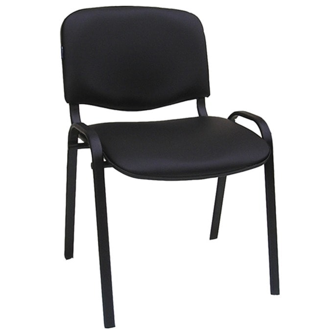 Посетителски стол Iso Black