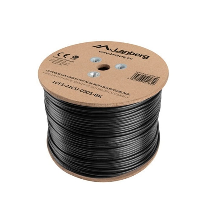Кабел Lanberg LCF5-21CU-0305-BK
