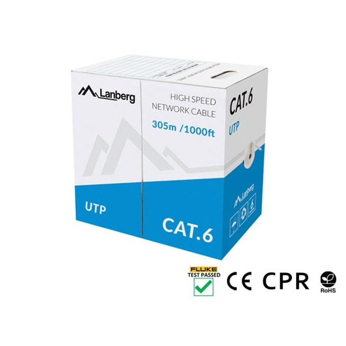 Кабел Lanberg LCU6-11CU-0305-S