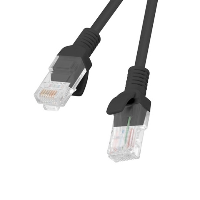 Пач кабел Lanberg PCU5-10CC-0500-BK