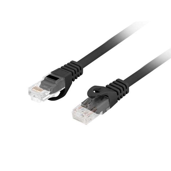 Пач кабел Lanberg PCU6-10CU-0300-BK