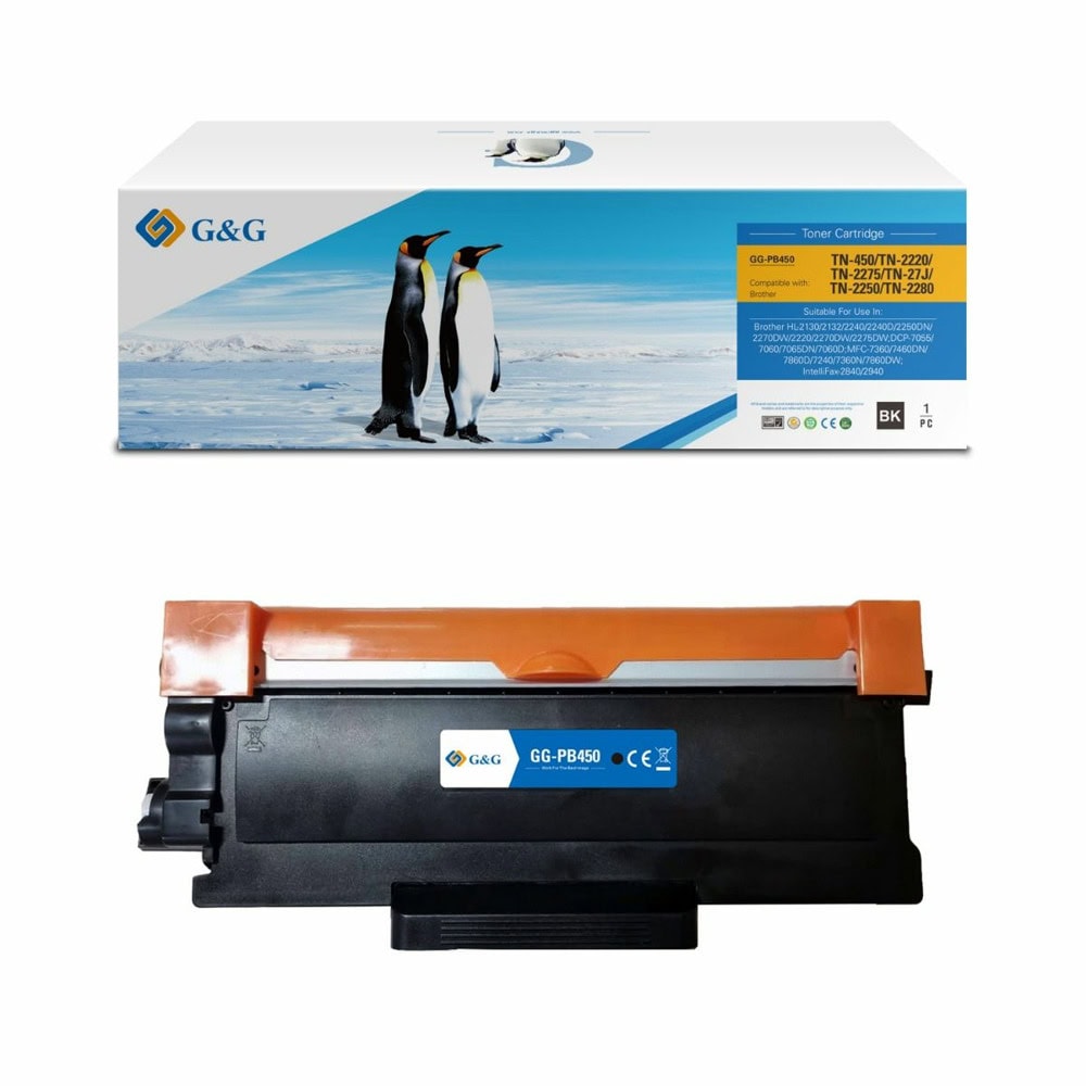 Касета за BROTHER HL 2240/2250 -TN2220 - P№ NT-PB450 - Неоригинален заб.: 2600k