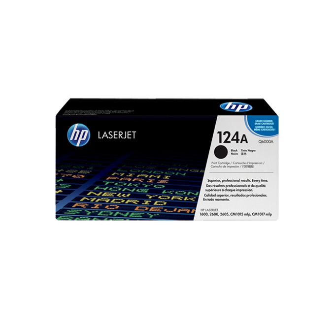 Касета за HP COLOR LASER JET 2600/1600 - Black - P№ Q6000A - заб.: 2500k