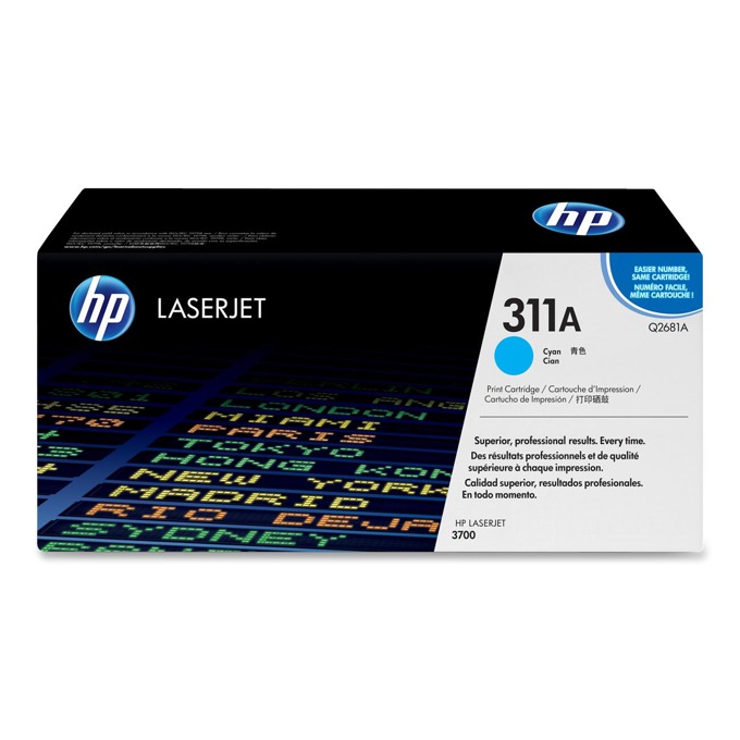 Касета за HP COLOR LASER JET 3700 - Cyan - P№ Q2681A - заб.: 6000k