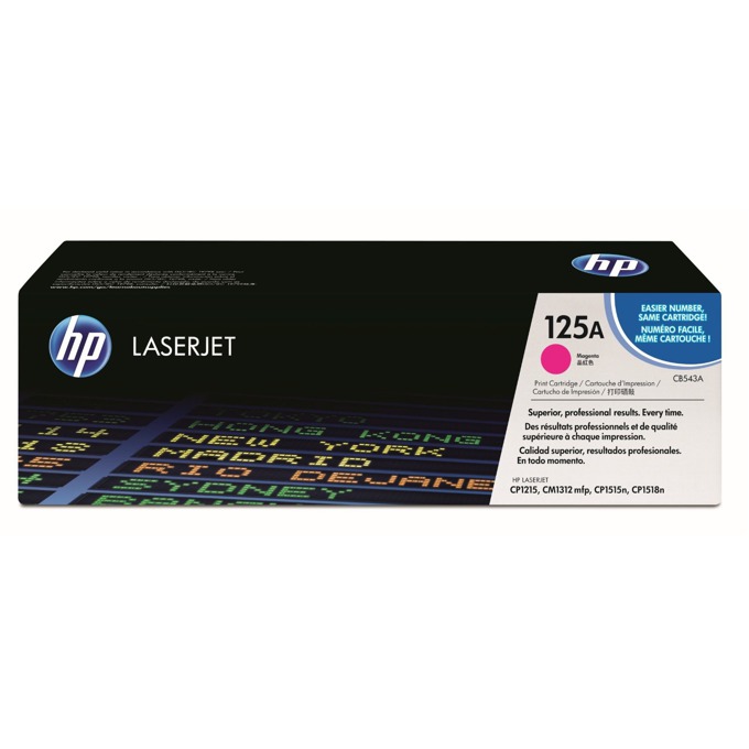 Касета за HP COLOR LASER JET CP1215/1515N - Magenta - P№ CB543A - заб.: 1400k
