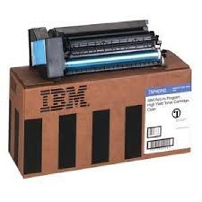 Касета за IBM InfoPrintColor 1354/1454/1464 Return - Cyan - P№ 75P4052
