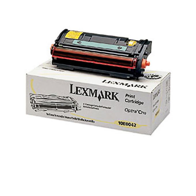 Касета за LEXMARK OPTRA C 710 - Yellow - P№ 10E0042 - заб.: 10000k