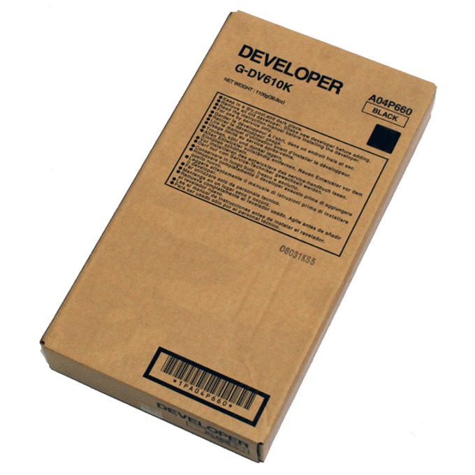 Девелопер за KONICA MINOLTA BIZHUB Pro C5500/C5501/C6500/C6501 - Black Developer - DV610K - P№ A04P600 - заб.: 200000k