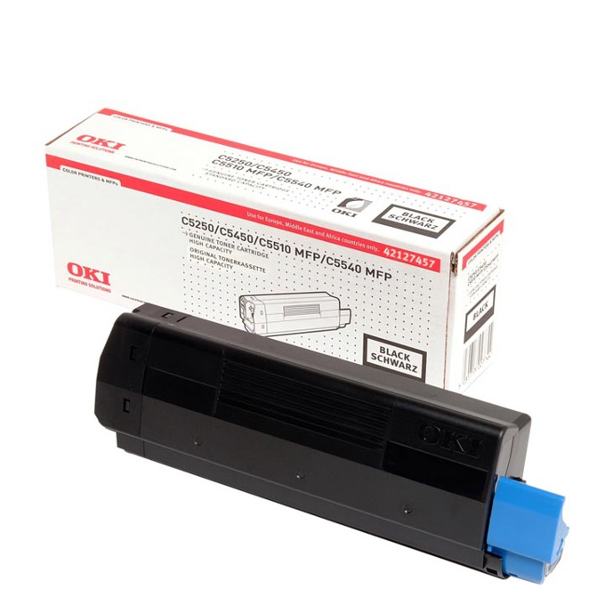 Касета за OKI C 5250/5450/5510MFP/5540MFP - Black - P№ 42127457 - заб.: 5000k