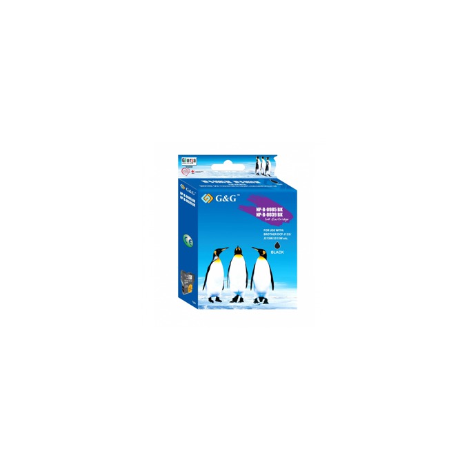 Касета за EPSON STYLUS D88 Photo Editon /D68Pe/D88PE/DX4800/DX4850.DX4200/DX3800/DX/3850 - Black - T061140 - G&G - Неоригинален заб.: 17ml