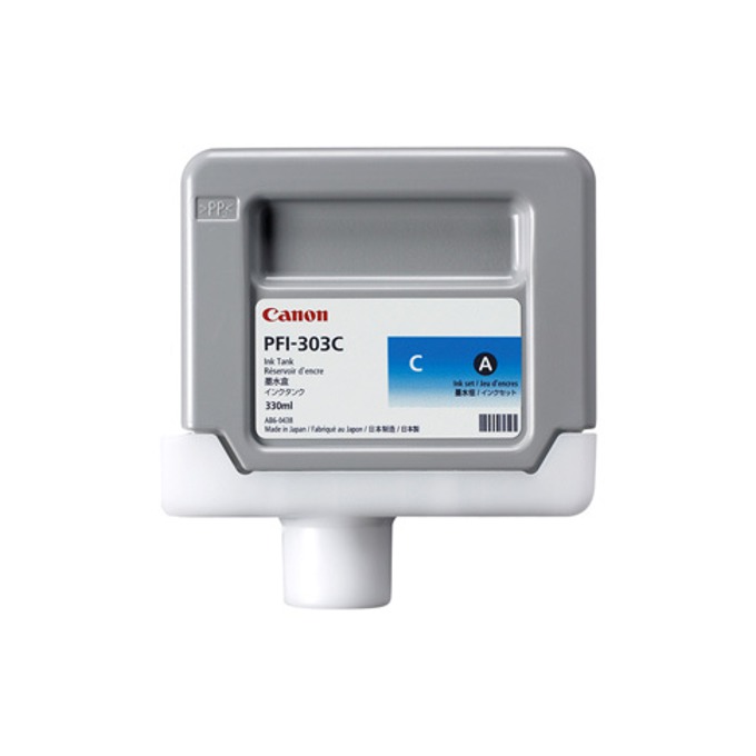 Касета CANON iPF810/iPF820 - Cyan - PFI-303C - P№ 2959B001 - заб.: 330ml