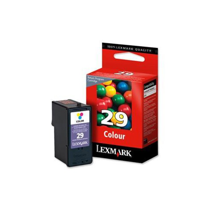 Касета LEXMARK ColorJetPrinter X2500/2530/2550/5490/ Z 845/1300/1310/1320 - Color - Return program - P№ 18C1429E /29/ - заб.: 150p