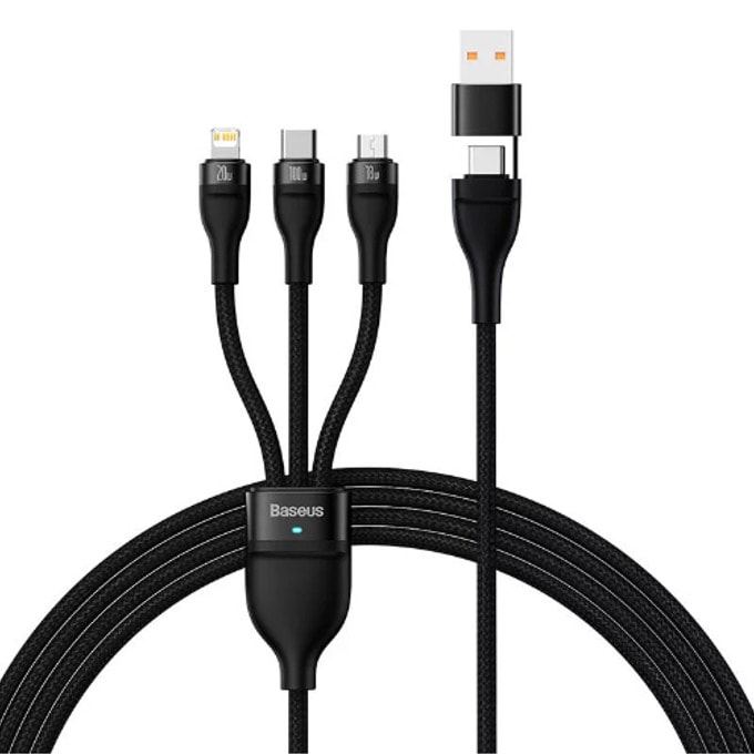Кабел Baseus от USB A/USB C (м) към 1x USB-C (м)