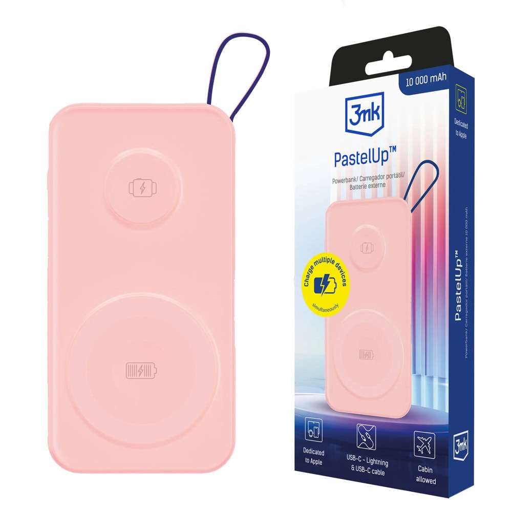Bъншна батерия /power bank/ 3MK PastelUp