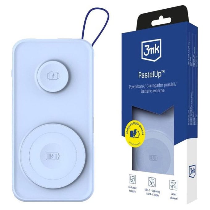 Bъншна батерия /power bank/ 3MK PastelUp