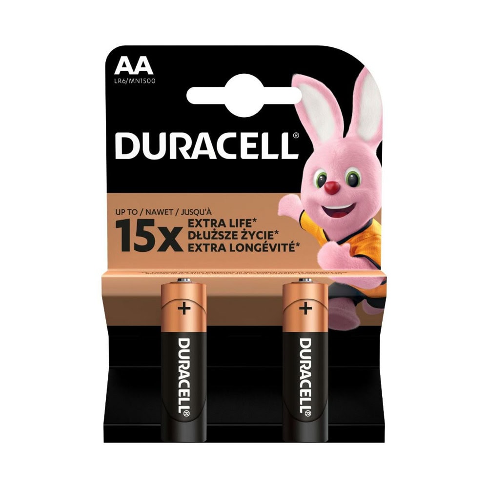 Батерии алкални Duracell 15x Extra Life