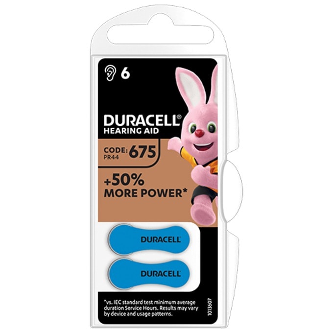 Батерии цинкови Duracell BZ-ZA675