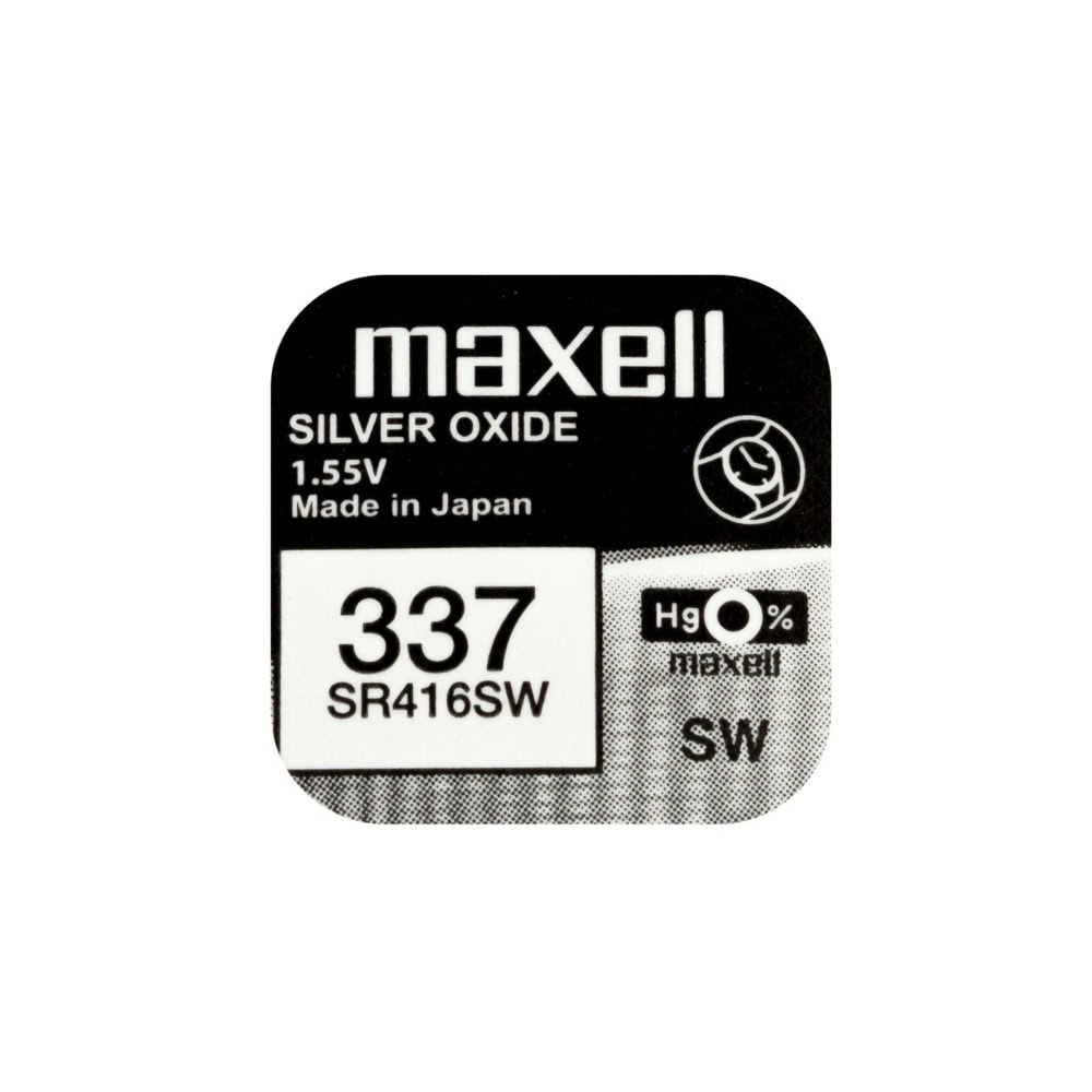 Батерия сребърна Maxell SR416SW 337