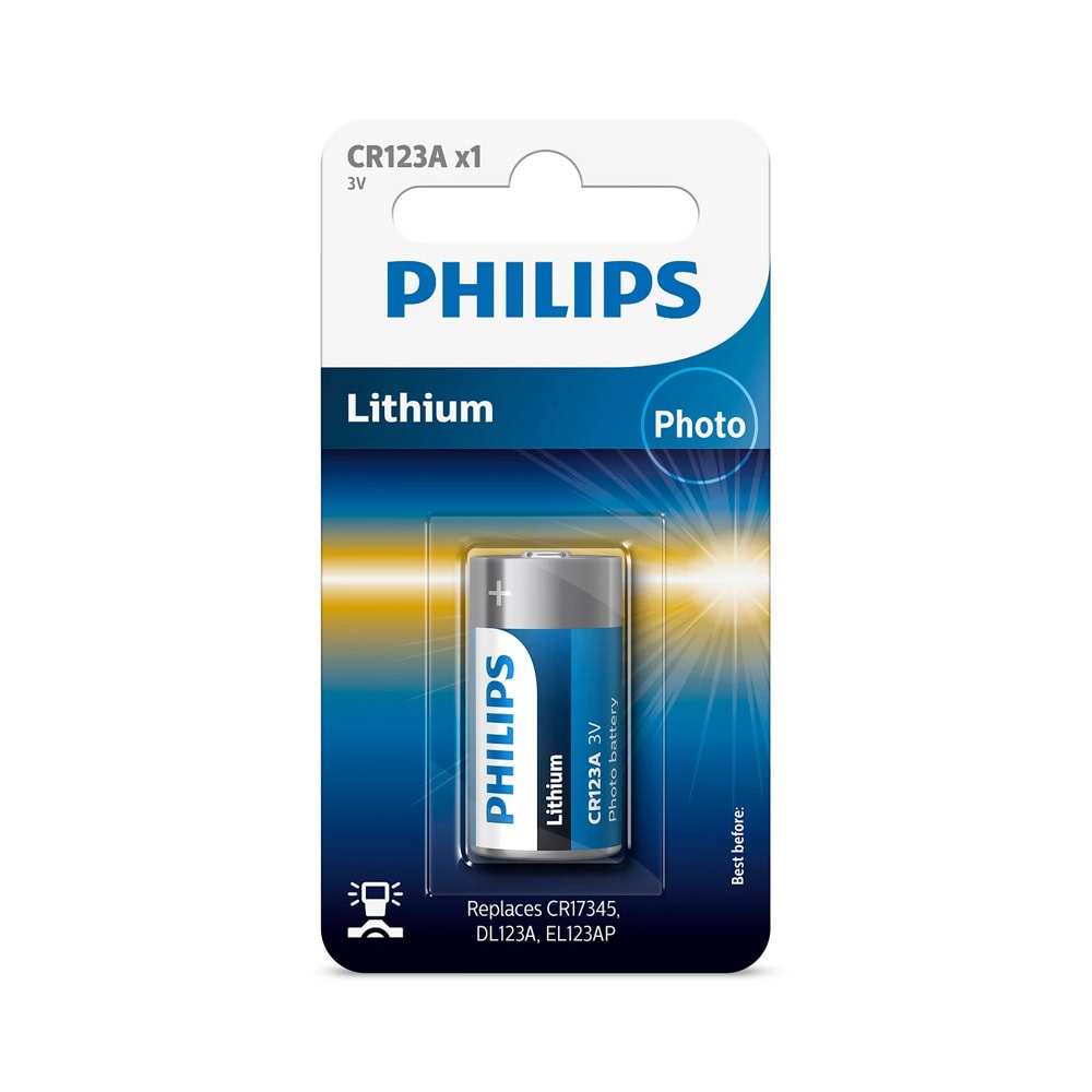 Батерия литиева Philips CR123А