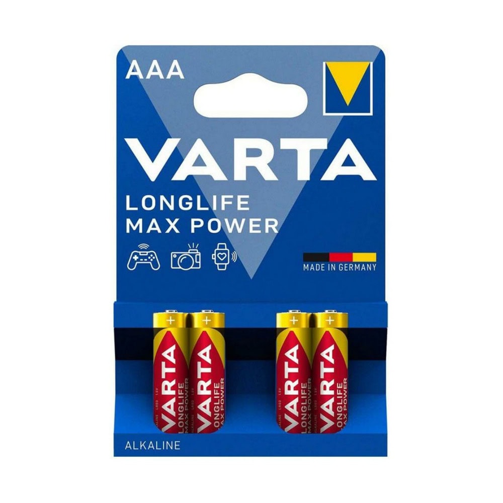 Батерии алкални Varta Longlife Max Power