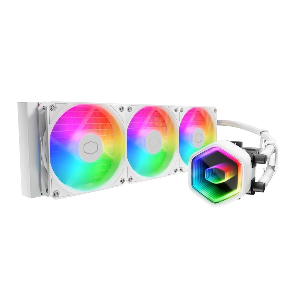 Водно охлаждане за процесор CoolerMaster MasterLiquid Core II 360 White