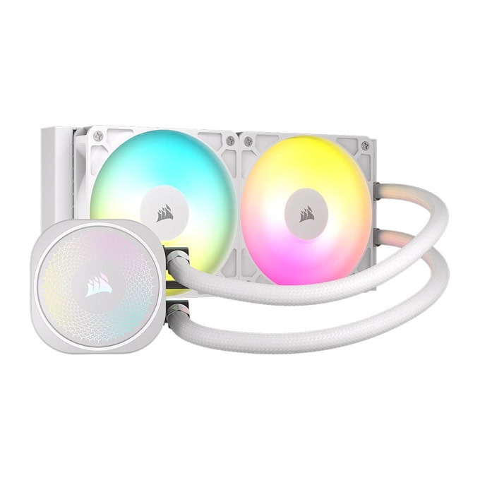 Водно oхлаждане за процесор Corsair Nautilus 240 RS ARGB White