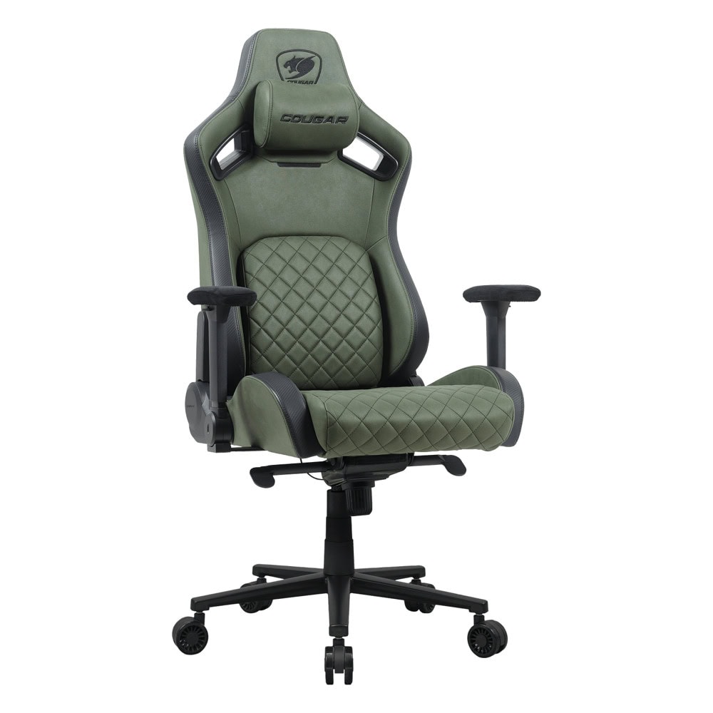 Геймърски стол Cougar Gaming Defensor S Army Green