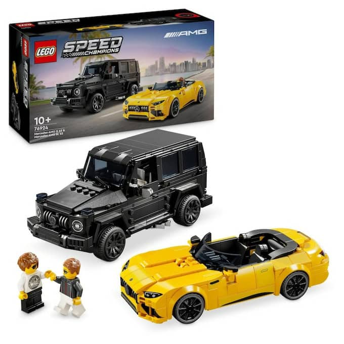 Конструктор LEGO Speed Champions Mercedes-AMG G 63 & Mercedes-AMG SL 63 76924