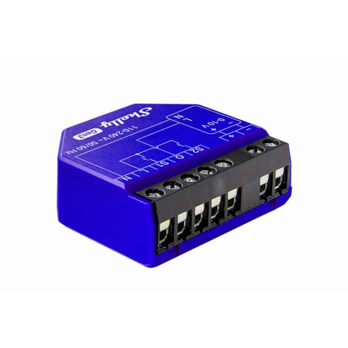 WiFi реле Shelly Dimmer 0/1-10V PM Gen3