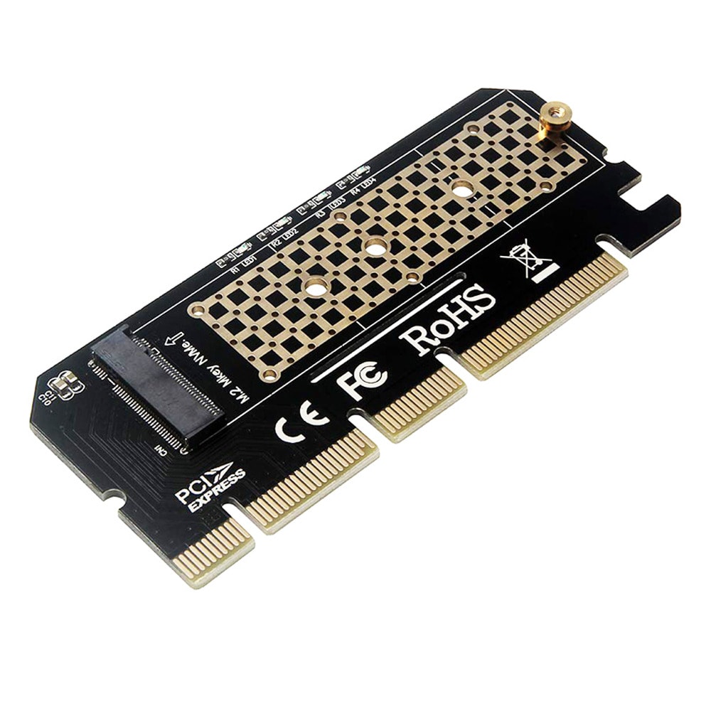 Контролер PCIe 3.0 x16 към 1x M.2 M-key