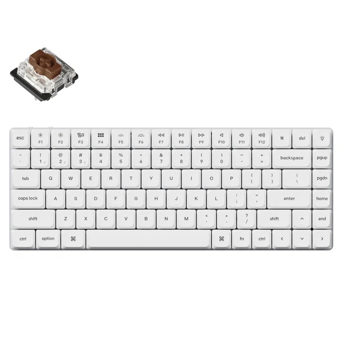 Клавиатура Keychron K3 White Pro QMK/VIA (K3P-O3)