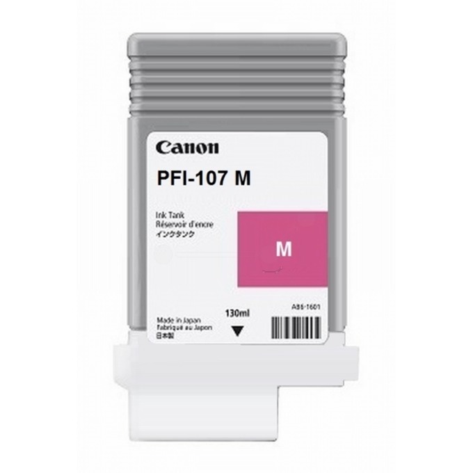 Касета за Canon iPF680/685/780/785 - PFI-107M - Magenta - 130ml
