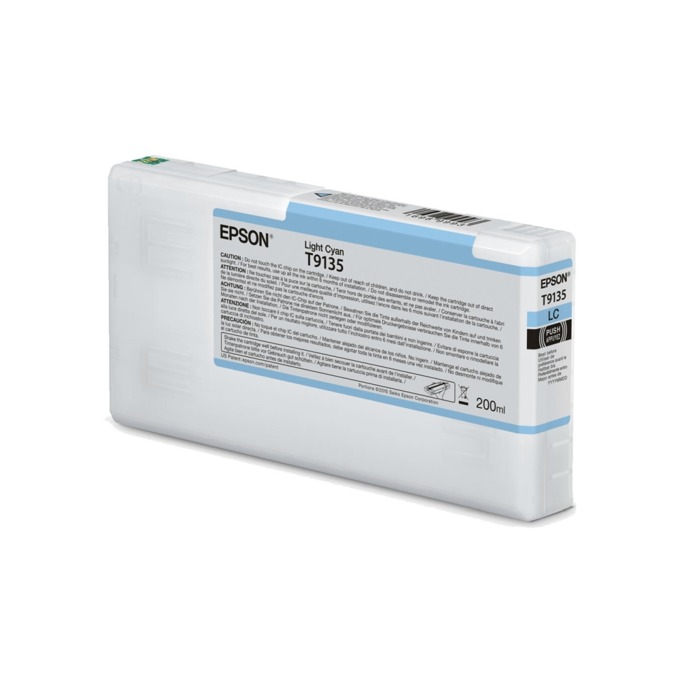 Мастило за Epson SC-P5000 series - Light Cyan - P№ C13T913500 - 200ml