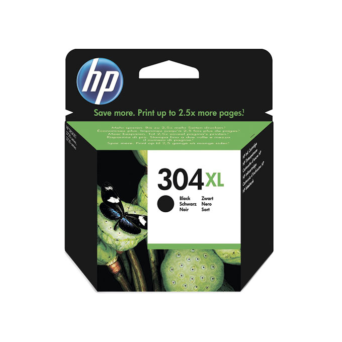 Касета за HP DeskJet 3720/2620/2630 - Black - N9K08AE - HP 304XL - Оригинална