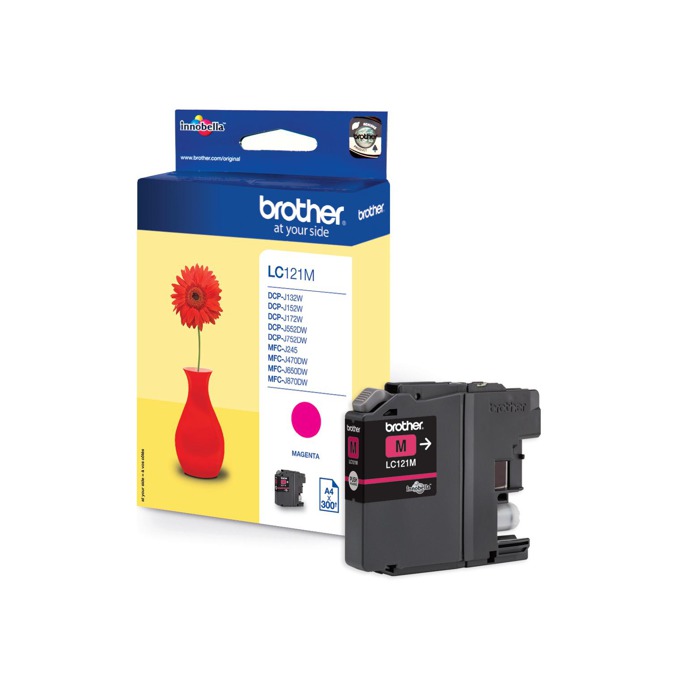 Касета за BROTHER MFC-J470DW/DCP-J552DW - Magenta - P№LC121M - заб.: 300k