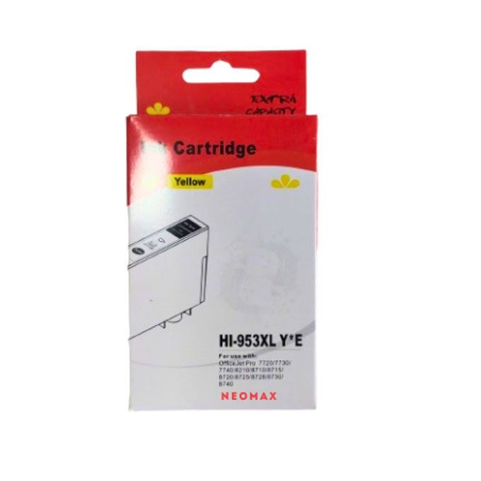 Глава за HP OfficeJet Pro 7720/7730/7740 WF/8200 Series/8700 Series - Yellow - HI-953XLY - Neomax - Неоригинална