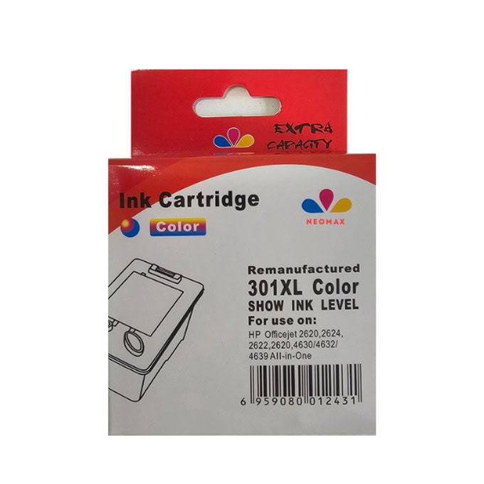 Касета за HP Deskjet 1000/1010/1050/1051/1055/2050/2510/2512/2540/3000/3050/3054/3510/4500/5530 - C/M/Y - CH564EE - HI-CH564EE - Neomax - Неоригинална