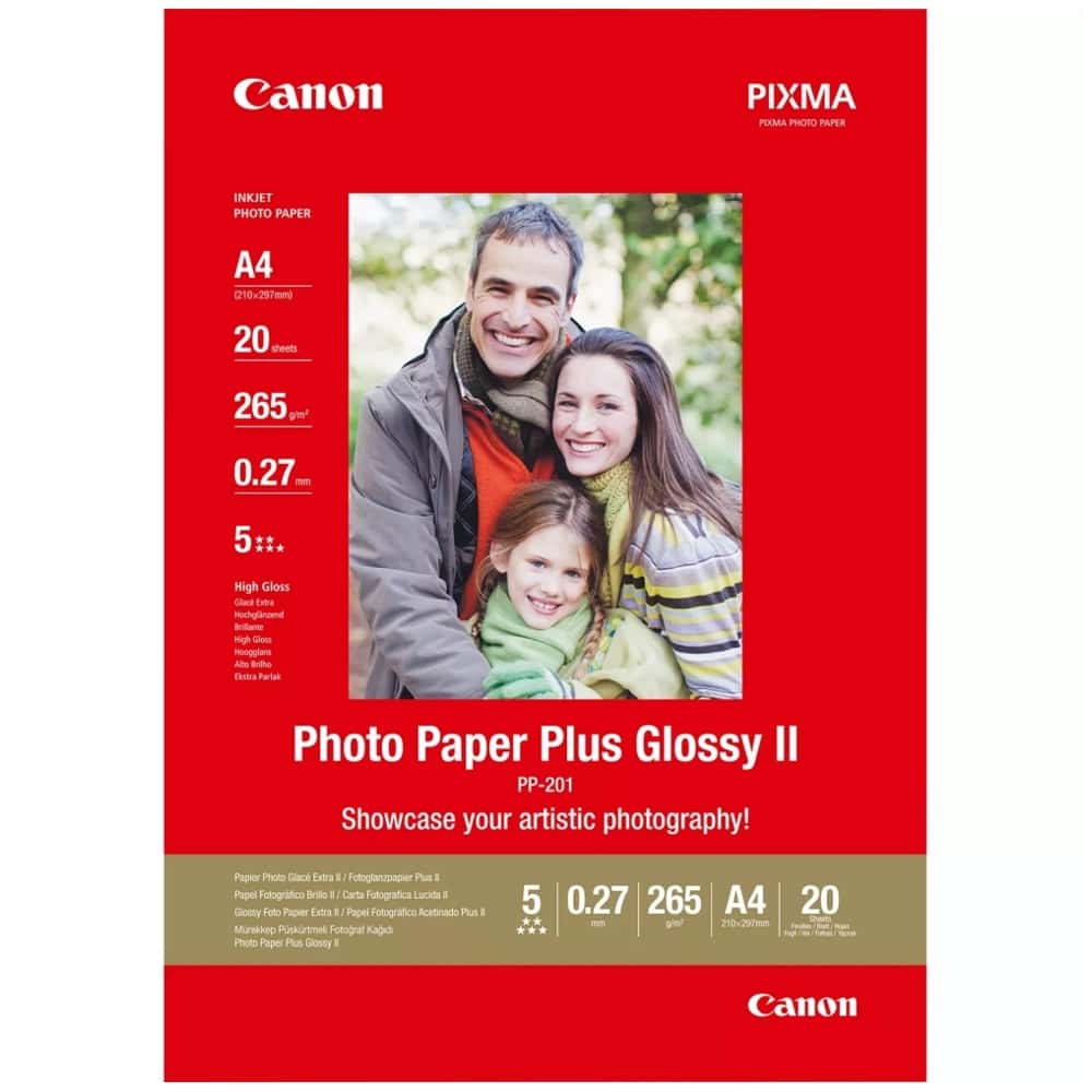 Фотохартия Canon Plus Glossy II PP-201