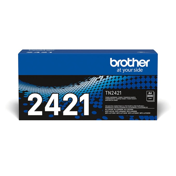Тонер касета за Brother DCP-L2512D/DCP-L2532DW/DCP-L2552DN/HL-L2312D/HL-L2352DW/HL-L2372DN/MFC-L2712DN/MFC-L2712DW/MFC-L2732DW - Black - P№ TN-2421 - заб.:3000 брой копия