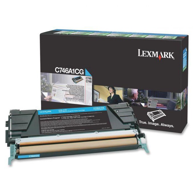 Касета за LEXMARK C746/C748 - Cyan - P№ C746A1CG - Заб.: 7000k