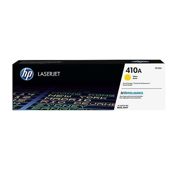 Касета за HP Color LaserJet Pro M452 series/HP Color LaserJet MFP M477 series - /410A/ - Yellow - P№ CF412A - Заб.: 2300 брой копия