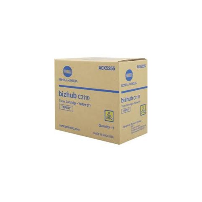 Касета за Konica Minolta BIZHUB C3110 - Yellow - TNP51Y - P№ A0X5255 - Заб.: 5 000k