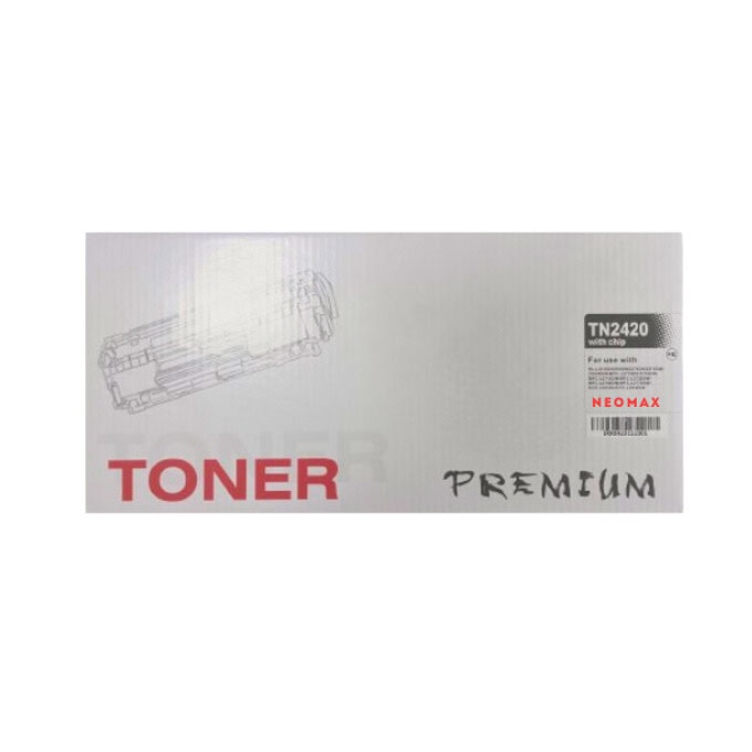 Тонер касета за Brother DCP L2510D/L2530DW/L2550DN/HL L2310D/L2350DW/L2370DN/MFC L2710DN/L2710DW/L2730DW - Black - TN-2420 - BT-TN2420 - Neomax - Неоригинална