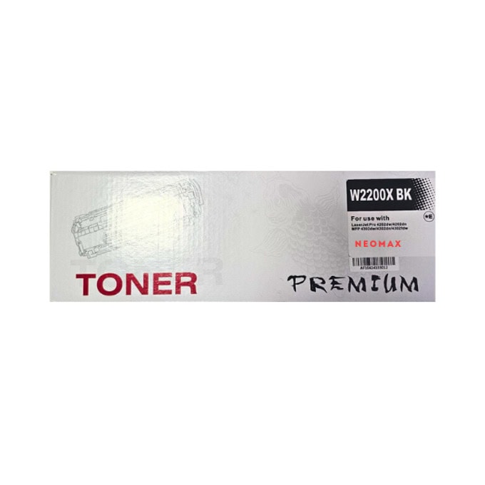 Тонер касета за HP LaserJet Pro 4202/MFP 4302 - Black - W2200X - HT-W2200XBK - Neomax - Неоригинална