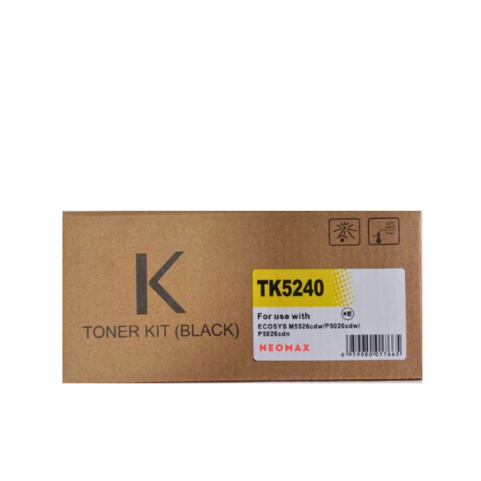 Тонер касета за Kyocera M5526CDN/M5526CDW/P5026CDN/P5026CDW - Yellow - KT-TK5240Y - Neomax - Неоригинална
