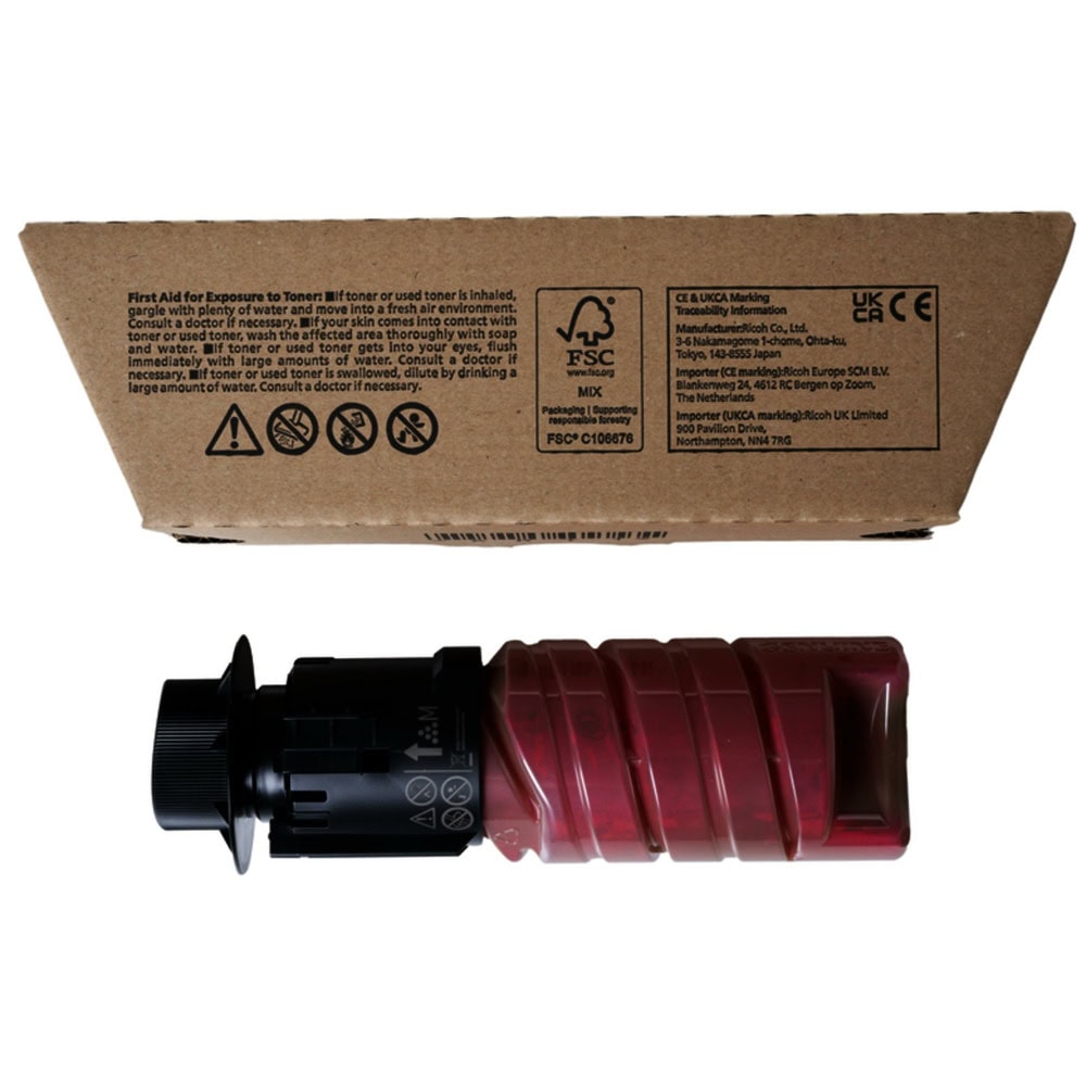 Тонер касета за RICOH M C320FW/M C320FSE - Magenta - 842712 - RICOH - Оригинална