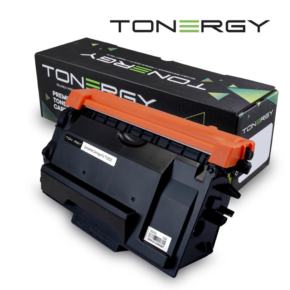 Тонер касета за Brother HL L6400DW/L6400DWT/MFC L6900DW/L6900DWT - Black - TN3520 - Tonergy - Неоригинална